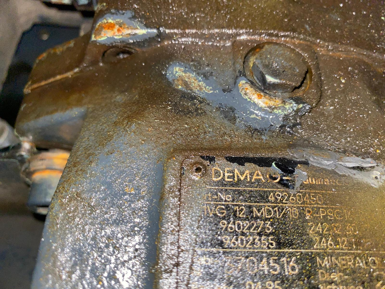 Hidraulika za Građevinski strojevi Demag DF 45: slika Hidraulika za Građevinski strojevi Demag DF 45
