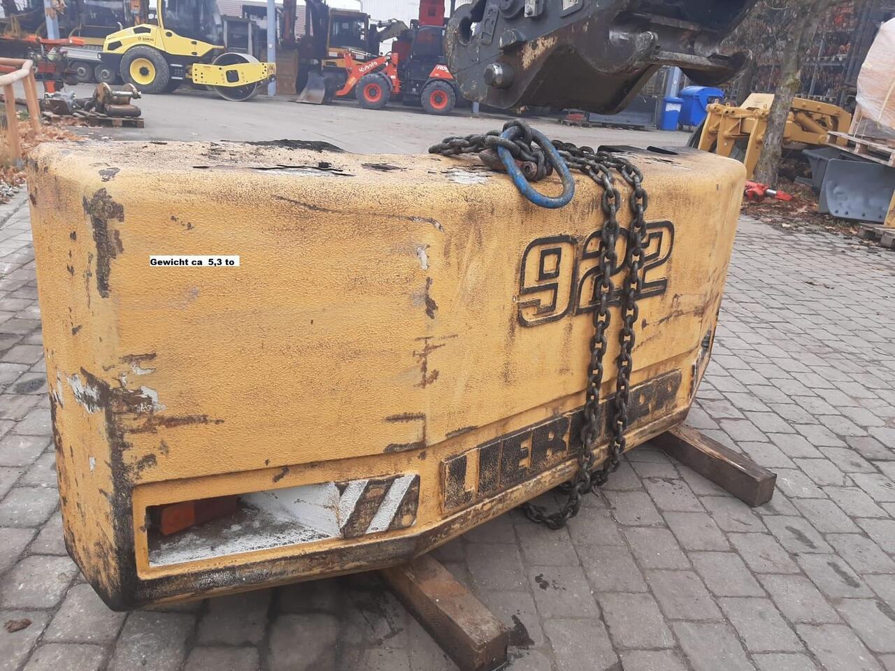 Liebherr A 922 LIT - Protuuteg za Bager: slika Liebherr A 922 LIT - Protuuteg za Bager Liebherr A 922 LIT - Protuuteg za Bager: slika Liebherr A 922 LIT - Protuuteg za Bager