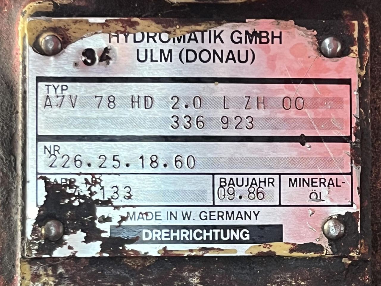 Gottwald pump A2F.160.W.2.Z.6 - Hidraulična pumpa za Autodizalica: slika Gottwald pump A2F.160.W.2.Z.6 - Hidraulična pumpa za Autodizalica Gottwald pump A2F.160.W.2.Z.6 - Hidraulična pumpa za Autodizalica: slika Gottwald pump A2F.160.W.2.Z.6 - Hidraulična pumpa za Autodizalica