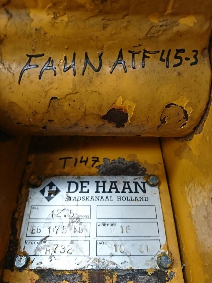 FAUN Hookblock 16mm 1 sheave 12,5t - Rezervni dijelovi za Autodizalica: slika FAUN Hookblock 16mm 1 sheave 12,5t - Rezervni dijelovi za Autodizalica FAUN Hookblock 16mm 1 sheave 12,5t - Rezervni dijelovi za Autodizalica: slika FAUN Hookblock 16mm 1 sheave 12,5t - Rezervni dijelovi za Autodizalica