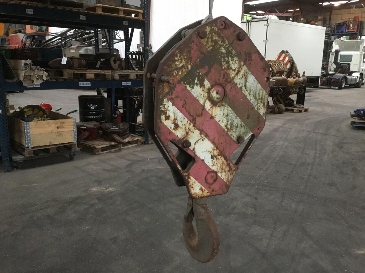 Liebherr Hookblock 16mm 1 sheave - Rezervni dijelovi za Autodizalica: slika Liebherr Hookblock 16mm 1 sheave - Rezervni dijelovi za Autodizalica Liebherr Hookblock 16mm 1 sheave - Rezervni dijelovi za Autodizalica: slika Liebherr Hookblock 16mm 1 sheave - Rezervni dijelovi za Autodizalica