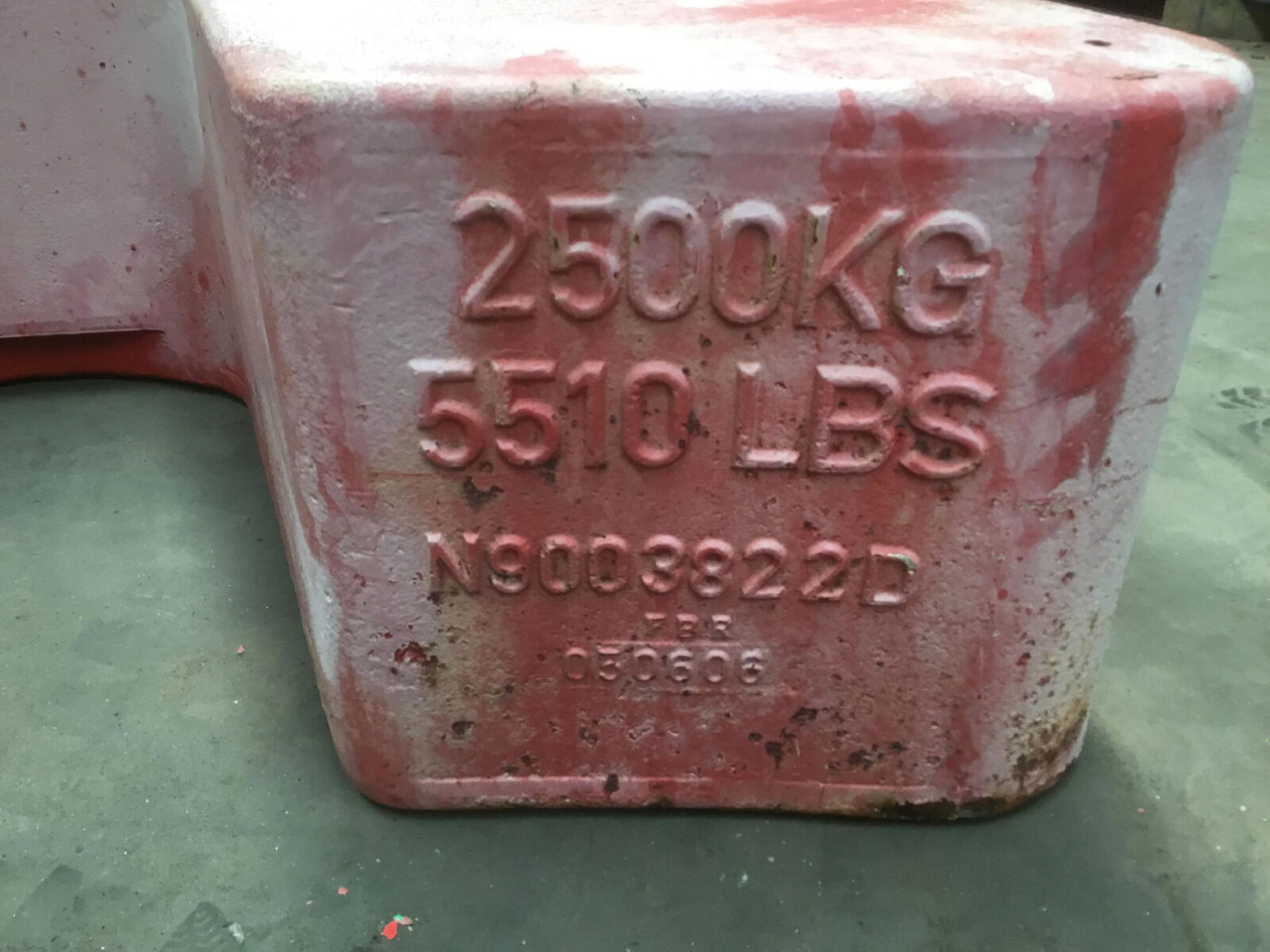 Terex AC 35 counterweight 2,5 ton - Protuuteg za Autodizalica: slika Terex AC 35 counterweight 2,5 ton - Protuuteg za Autodizalica Terex AC 35 counterweight 2,5 ton - Protuuteg za Autodizalica: slika Terex AC 35 counterweight 2,5 ton - Protuuteg za Autodizalica