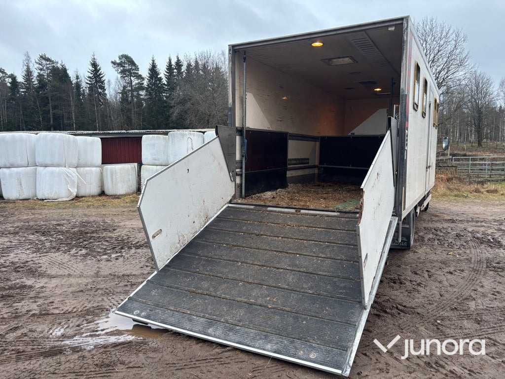 Kamion za prijevoz konja Hästlastbil - Isuzu, NQR70T: slika Kamion za prijevoz konja Hästlastbil - Isuzu, NQR70T