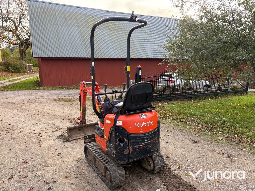 Minigrävare - Kubota, K008-3 - Mini bager: slika Minigrävare - Kubota, K008-3 - Mini bager Minigrävare - Kubota, K008-3 - Mini bager: slika Minigrävare - Kubota, K008-3 - Mini bager