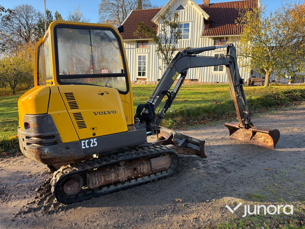 Mini bager Minigrävare - Volvo, EC25: slika Mini bager Minigrävare - Volvo, EC25 Mini bager Minigrävare - Volvo, EC25: slika Mini bager Minigrävare - Volvo, EC25