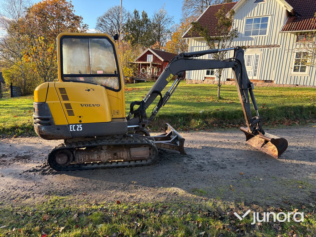 Mini bager Minigrävare - Volvo, EC25: slika Mini bager Minigrävare - Volvo, EC25 Mini bager Minigrävare - Volvo, EC25: slika Mini bager Minigrävare - Volvo, EC25