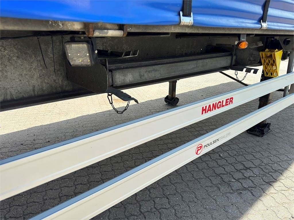 Poluprikolica s ceradom Hangler 3-aks gardintrailer hævetag + skydetag: slika Poluprikolica s ceradom Hangler 3-aks gardintrailer hævetag + skydetag