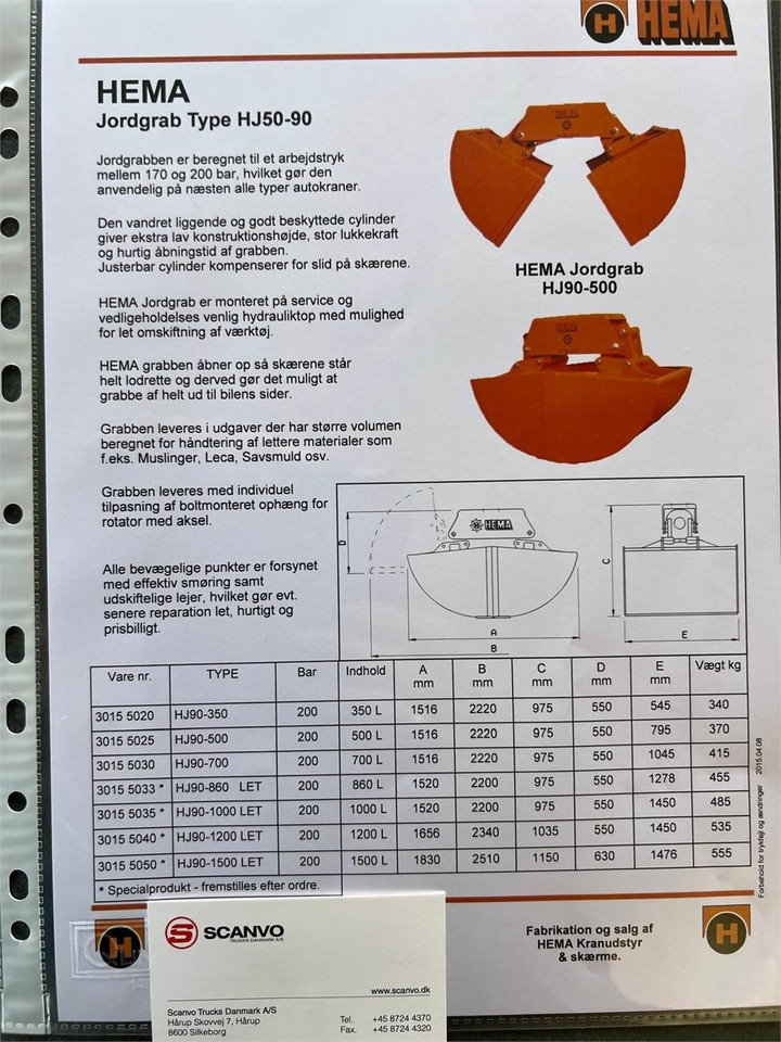 Hema HJS90-700 jordgrab - Iskopna žlica za Građevinski strojevi: slika Hema HJS90-700 jordgrab - Iskopna žlica za Građevinski strojevi Hema HJS90-700 jordgrab - Iskopna žlica za Građevinski strojevi: slika Hema HJS90-700 jordgrab - Iskopna žlica za Građevinski strojevi