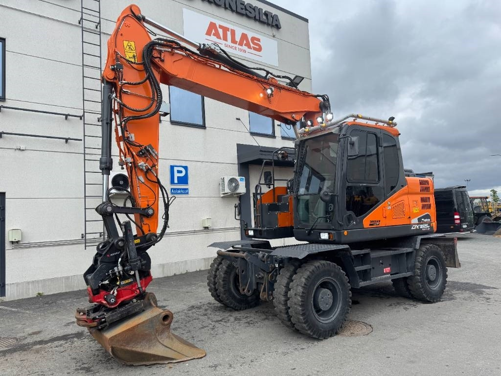 Doosan DX 165 W-5 - Bager na kotačima: slika Doosan DX 165 W-5 - Bager na kotačima Doosan DX 165 W-5 - Bager na kotačima: slika Doosan DX 165 W-5 - Bager na kotačima