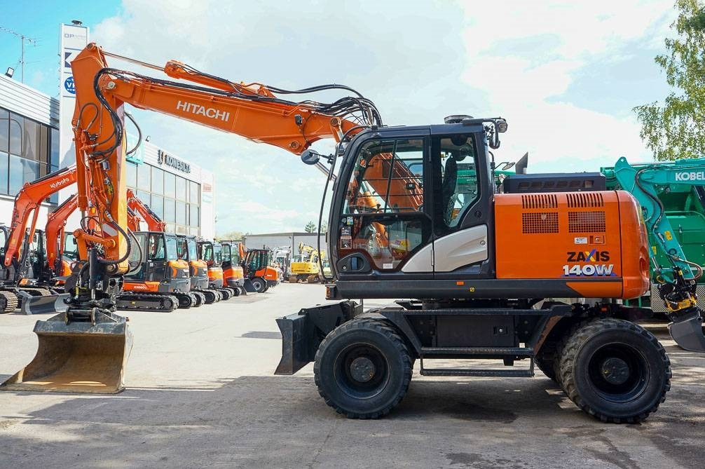 Hitachi ZX 140 W-6 - Bager na kotačima: slika Hitachi ZX 140 W-6 - Bager na kotačima Hitachi ZX 140 W-6 - Bager na kotačima: slika Hitachi ZX 140 W-6 - Bager na kotačima