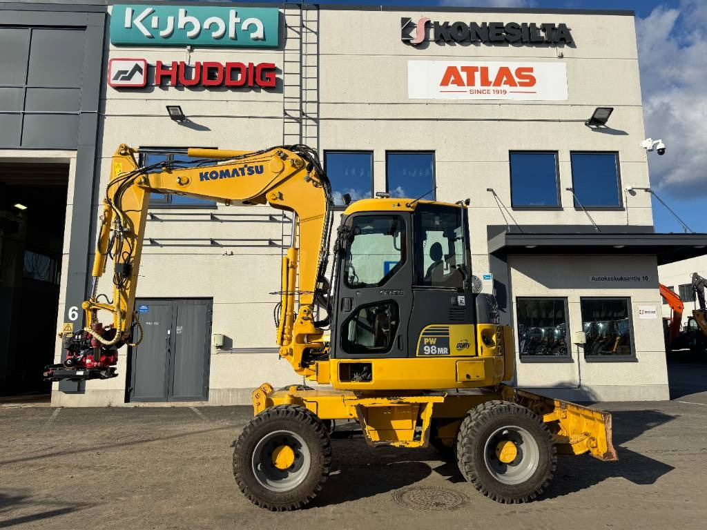 Komatsu PW 98 MR-6 - Bager na kotačima: slika Komatsu PW 98 MR-6 - Bager na kotačima Komatsu PW 98 MR-6 - Bager na kotačima: slika Komatsu PW 98 MR-6 - Bager na kotačima