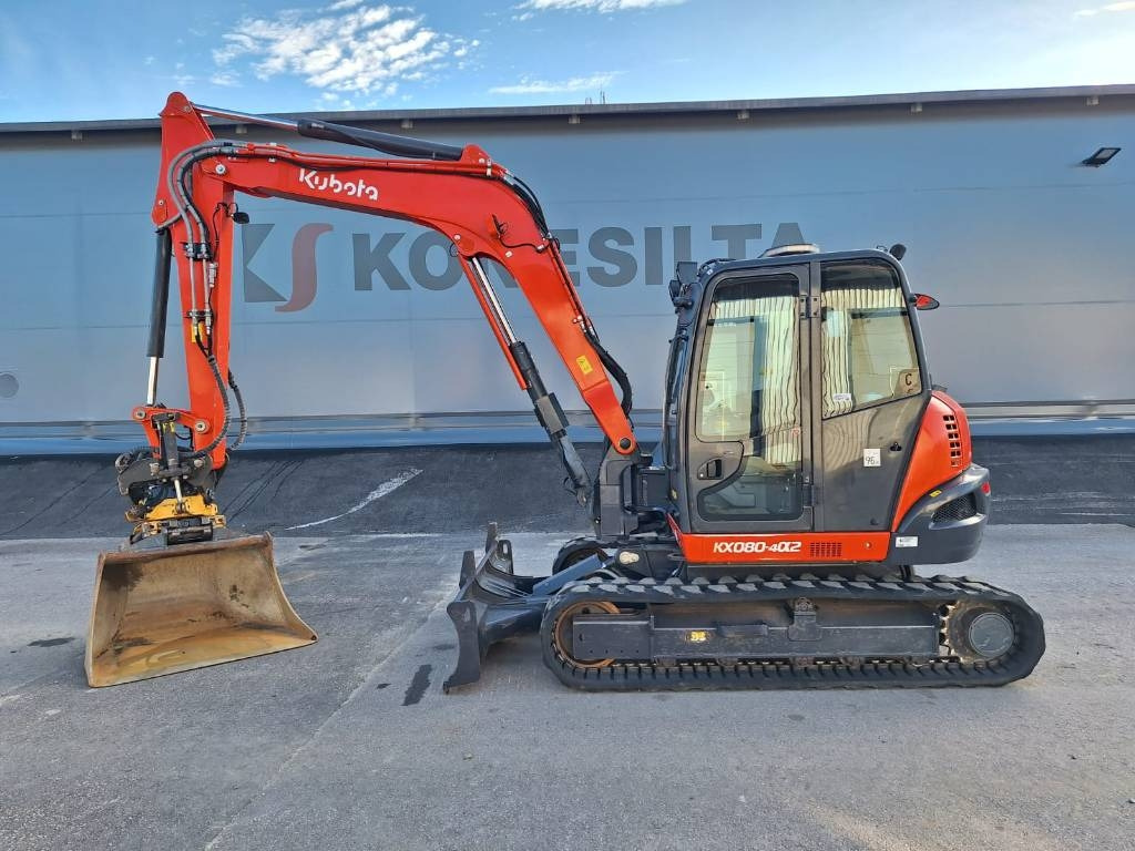 Kubota KX080-4a2 PYÖRITTÄJÄLLÄ - Mini bager: slika Kubota KX080-4a2 PYÖRITTÄJÄLLÄ - Mini bager Kubota KX080-4a2 PYÖRITTÄJÄLLÄ - Mini bager: slika Kubota KX080-4a2 PYÖRITTÄJÄLLÄ - Mini bager