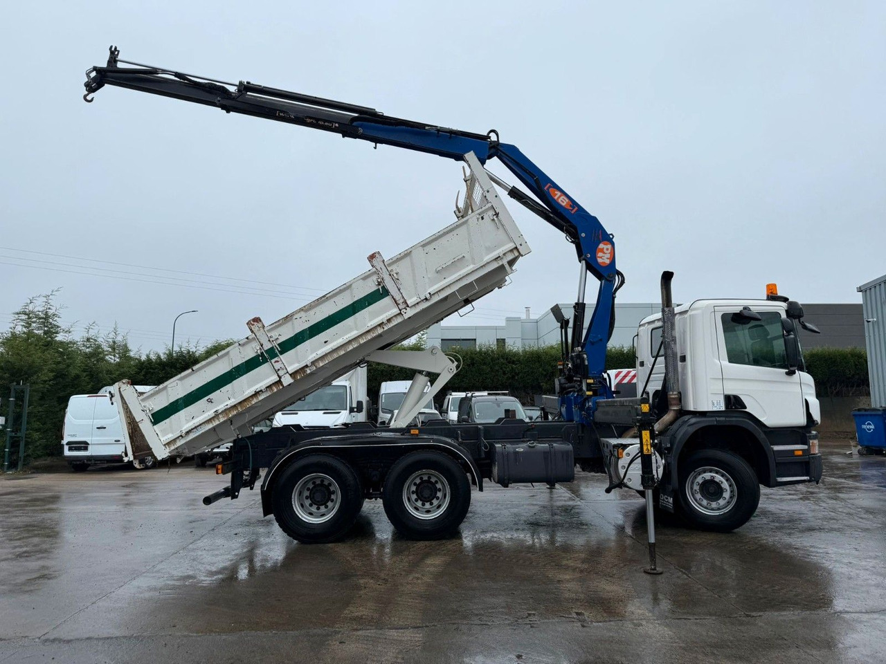 Scania PRT 380. 6x4. Kipper + Kran PM 16 Funk. Klima. - Kiper, Kamion s kranom: slika Scania PRT 380. 6x4. Kipper + Kran PM 16 Funk. Klima. - Kiper, Kamion s kranom Scania PRT 380. 6x4. Kipper + Kran PM 16 Funk. Klima. - Kiper, Kamion s kranom: slika Scania PRT 380. 6x4. Kipper + Kran PM 16 Funk. Klima. - Kiper, Kamion s kranom