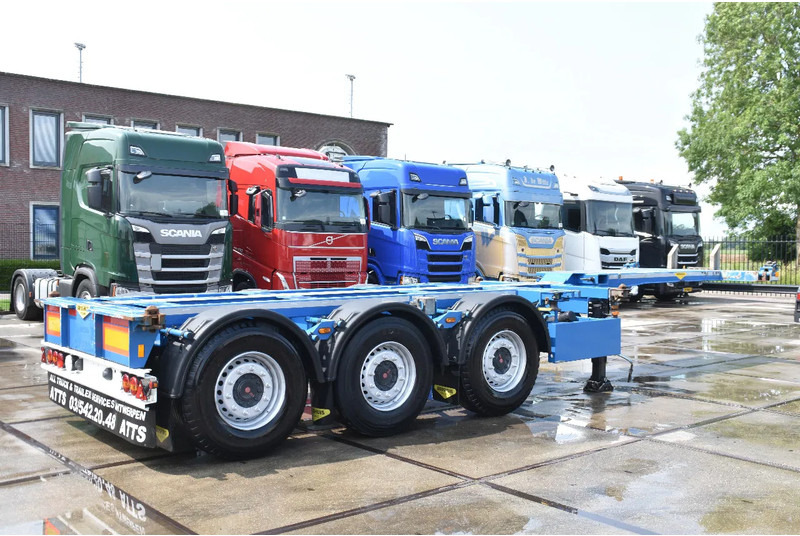 Broshuis MFCC - LIFT AXLE - SAF AXLES - DISC BRAKES - 2 x EXTENDABLE - EXCELLENT CONDITION - - Transporter kontejnera/ Poluprikolica s izmjenjivim sanducima: slika Broshuis MFCC - LIFT AXLE - SAF AXLES - DISC BRAKES - 2 x EXTENDABLE - EXCELLENT CONDITION - - Transporter kontejnera/ Poluprikolica s izmjenjivim sanducima Broshuis MFCC - LIFT AXLE - SAF AXLES - DISC BRAKES - 2 x EXTENDABLE - EXCELLENT CONDITION - - Transporter kontejnera/ Poluprikolica s izmjenjivim sanducima: slika Broshuis MFCC - LIFT AXLE - SAF AXLES - DISC BRAKES - 2 x EXTENDABLE - EXCELLENT CONDITION - - Transporter kontejnera/ Poluprikolica s izmjenjivim sanducima