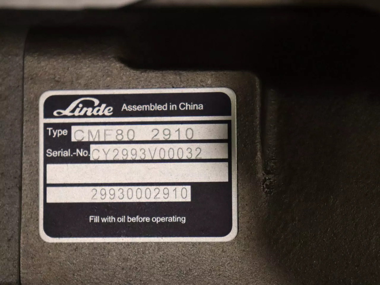 LINDE CMF80 2910 - Hidraulični motor za Građevinski strojevi: slika LINDE CMF80 2910 - Hidraulični motor za Građevinski strojevi LINDE CMF80 2910 - Hidraulični motor za Građevinski strojevi: slika LINDE CMF80 2910 - Hidraulični motor za Građevinski strojevi