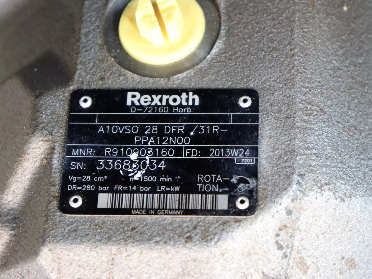 REXROTH A10VSO28DFR/31R-PPA12N00 - Hidraulična pumpa za Oprema za rukovanje materijalima: slika REXROTH A10VSO28DFR/31R-PPA12N00 - Hidraulična pumpa za Oprema za rukovanje materijalima REXROTH A10VSO28DFR/31R-PPA12N00 - Hidraulična pumpa za Oprema za rukovanje materijalima: slika REXROTH A10VSO28DFR/31R-PPA12N00 - Hidraulična pumpa za Oprema za rukovanje materijalima