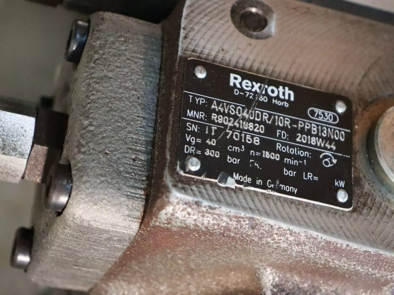 REXROTH A4VSO40DR/10R-PPB13N00 - Hidraulični motor za Oprema za rukovanje materijalima: slika REXROTH A4VSO40DR/10R-PPB13N00 - Hidraulični motor za Oprema za rukovanje materijalima REXROTH A4VSO40DR/10R-PPB13N00 - Hidraulični motor za Oprema za rukovanje materijalima: slika REXROTH A4VSO40DR/10R-PPB13N00 - Hidraulični motor za Oprema za rukovanje materijalima