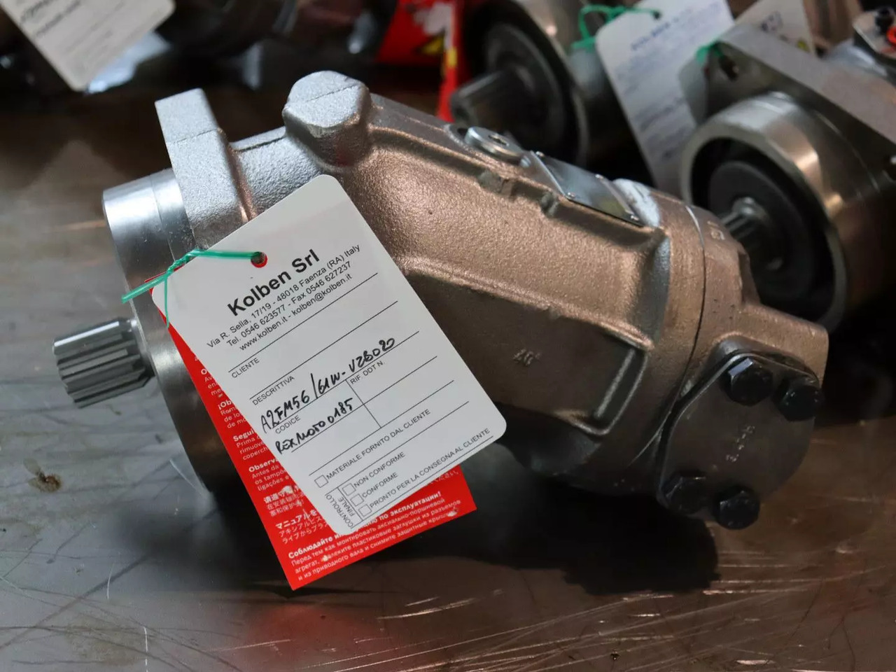 REXROTH A2FM56/61W-VZB020 - Rezervni dijelovi za Građevinski strojevi: slika REXROTH A2FM56/61W-VZB020 - Rezervni dijelovi za Građevinski strojevi REXROTH A2FM56/61W-VZB020 - Rezervni dijelovi za Građevinski strojevi: slika REXROTH A2FM56/61W-VZB020 - Rezervni dijelovi za Građevinski strojevi