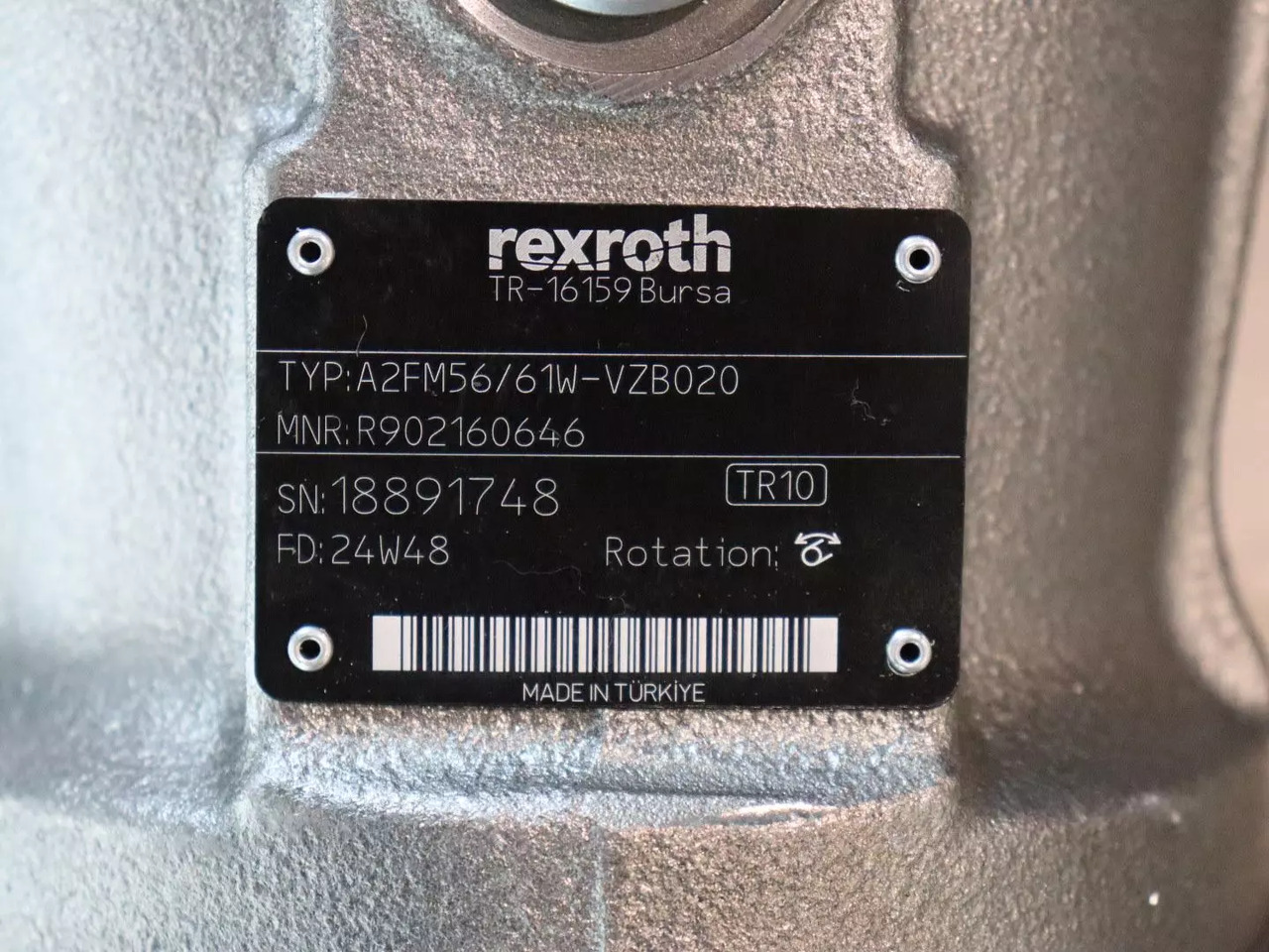 REXROTH A2FM56/61W-VZB020 - Rezervni dijelovi za Građevinski strojevi: slika REXROTH A2FM56/61W-VZB020 - Rezervni dijelovi za Građevinski strojevi REXROTH A2FM56/61W-VZB020 - Rezervni dijelovi za Građevinski strojevi: slika REXROTH A2FM56/61W-VZB020 - Rezervni dijelovi za Građevinski strojevi