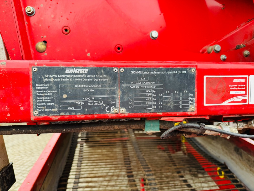 Grimme EVO 290 AirSep - Kombajn za krumpir: slika Grimme EVO 290 AirSep - Kombajn za krumpir Grimme EVO 290 AirSep - Kombajn za krumpir: slika Grimme EVO 290 AirSep - Kombajn za krumpir
