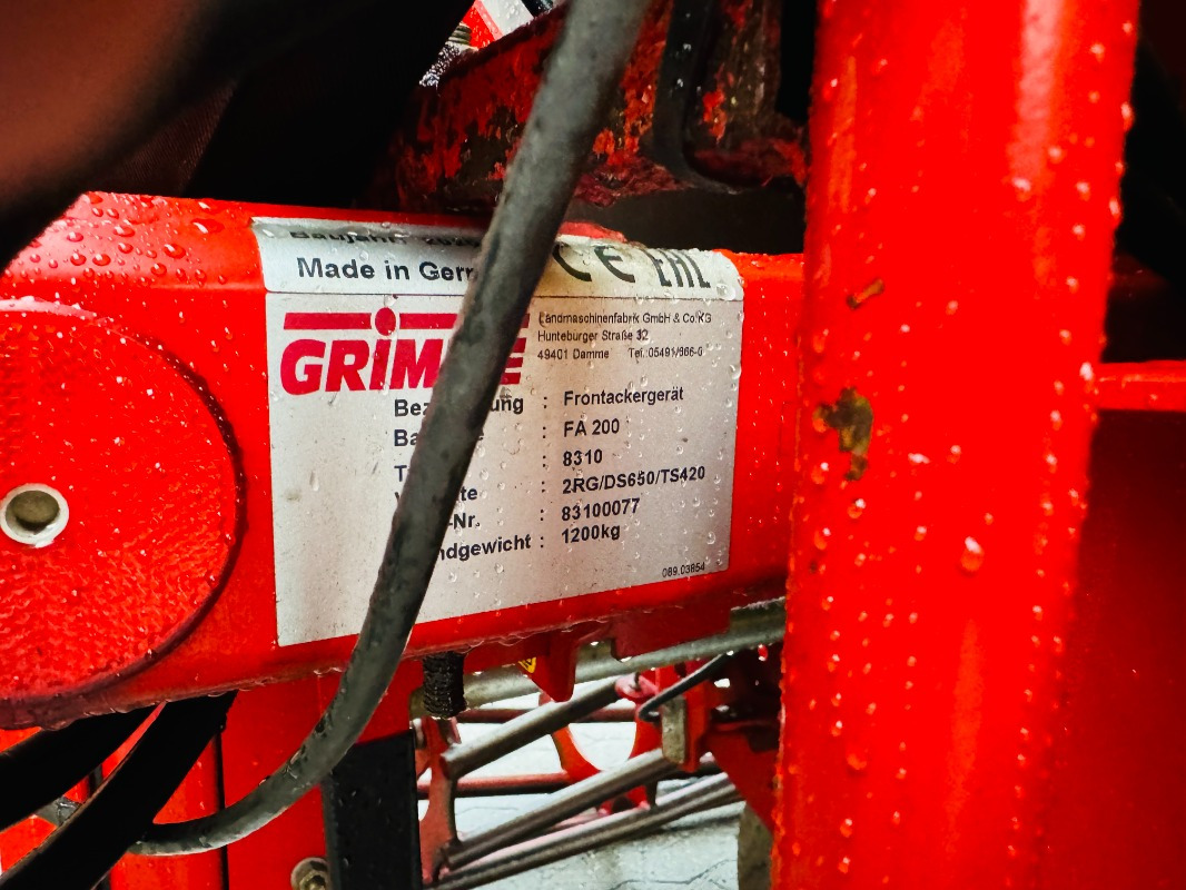 Grimme FA-200 TS-420 - Kombajn: slika Grimme FA-200 TS-420 - Kombajn Grimme FA-200 TS-420 - Kombajn: slika Grimme FA-200 TS-420 - Kombajn