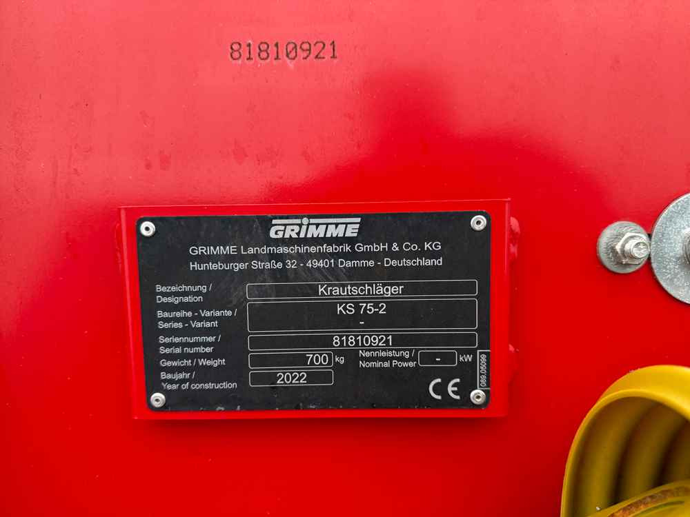 Grimme KS 75-2 - Kombajn: slika Grimme KS 75-2 - Kombajn Grimme KS 75-2 - Kombajn: slika Grimme KS 75-2 - Kombajn