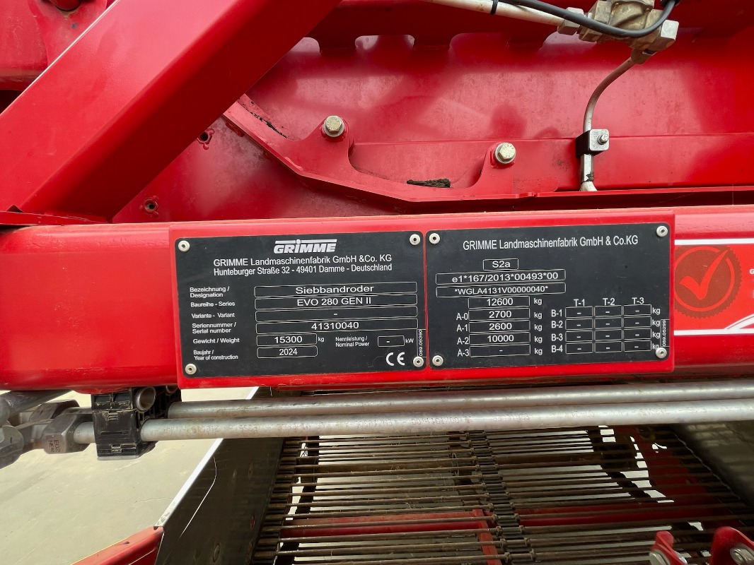Grimme EVO 280 GEN II - Kombajn: slika Grimme EVO 280 GEN II - Kombajn Grimme EVO 280 GEN II - Kombajn: slika Grimme EVO 280 GEN II - Kombajn