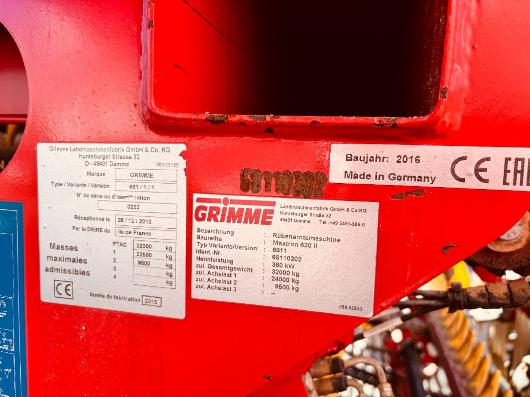 Grimme MAXTRON 620 - Oprema za obradu tla: slika Grimme MAXTRON 620 - Oprema za obradu tla Grimme MAXTRON 620 - Oprema za obradu tla: slika Grimme MAXTRON 620 - Oprema za obradu tla