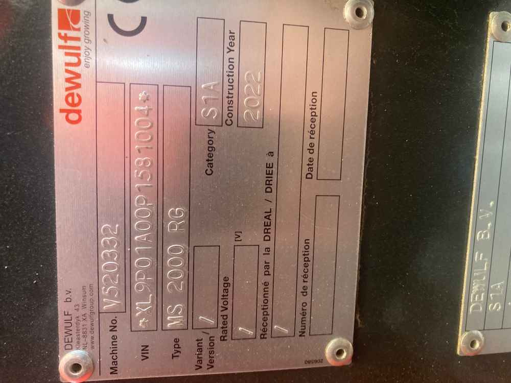 Dewulf Dewulf MS 2000, B.V S1A, 2 Row Potato Belt Planter - Kombajn: slika Dewulf Dewulf MS 2000, B.V S1A, 2 Row Potato Belt Planter - Kombajn Dewulf Dewulf MS 2000, B.V S1A, 2 Row Potato Belt Planter - Kombajn: slika Dewulf Dewulf MS 2000, B.V S1A, 2 Row Potato Belt Planter - Kombajn