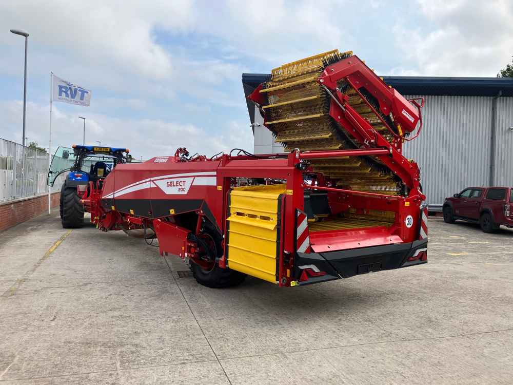 Kombajn Grimme Grimme Select 200 2 Row Trailed Potato Harvester: slika Kombajn Grimme Grimme Select 200 2 Row Trailed Potato Harvester
