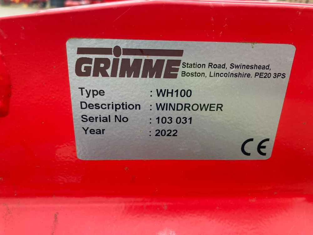 Grimme Grimme WH100 Single Row Potato Windrower - Kombajn: slika Grimme Grimme WH100 Single Row Potato Windrower - Kombajn Grimme Grimme WH100 Single Row Potato Windrower - Kombajn: slika Grimme Grimme WH100 Single Row Potato Windrower - Kombajn