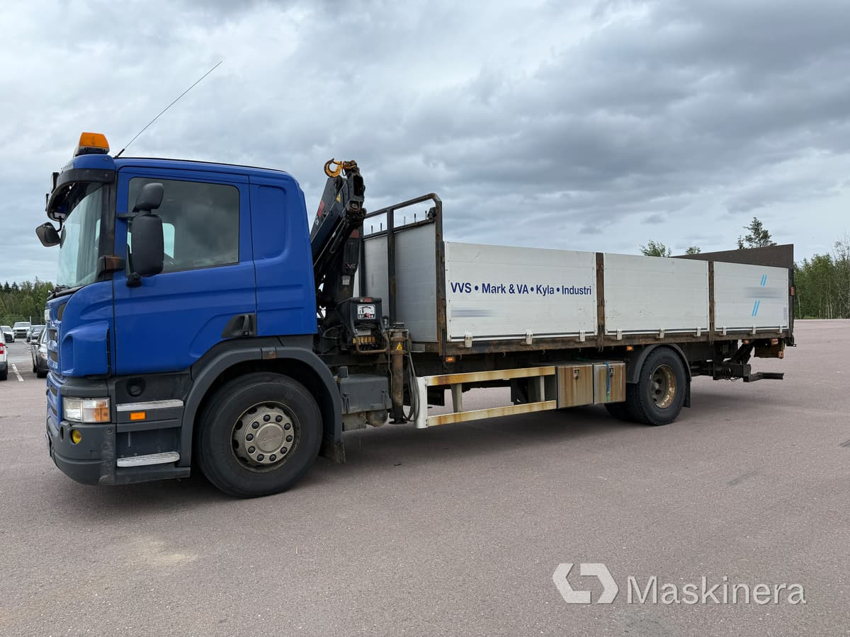 Brädgårdsbil med kran Scania P320 - Kamion s otvorenim sandukom, Kamion s kranom: slika Brädgårdsbil med kran Scania P320 - Kamion s otvorenim sandukom, Kamion s kranom Brädgårdsbil med kran Scania P320 - Kamion s otvorenim sandukom, Kamion s kranom: slika Brädgårdsbil med kran Scania P320 - Kamion s otvorenim sandukom, Kamion s kranom
