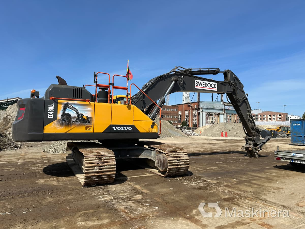 Grävmaskin Volvo EC480EL + grävsystem - Bager gusjeničar: slika Grävmaskin Volvo EC480EL + grävsystem - Bager gusjeničar Grävmaskin Volvo EC480EL + grävsystem - Bager gusjeničar: slika Grävmaskin Volvo EC480EL + grävsystem - Bager gusjeničar