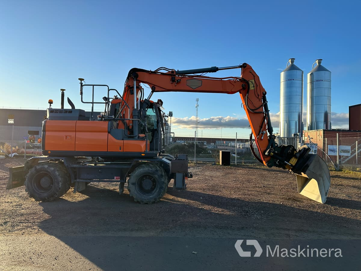 Hjulgrävare Doosan DX160W-5 - Bager gusjeničar: slika Hjulgrävare Doosan DX160W-5 - Bager gusjeničar Hjulgrävare Doosan DX160W-5 - Bager gusjeničar: slika Hjulgrävare Doosan DX160W-5 - Bager gusjeničar