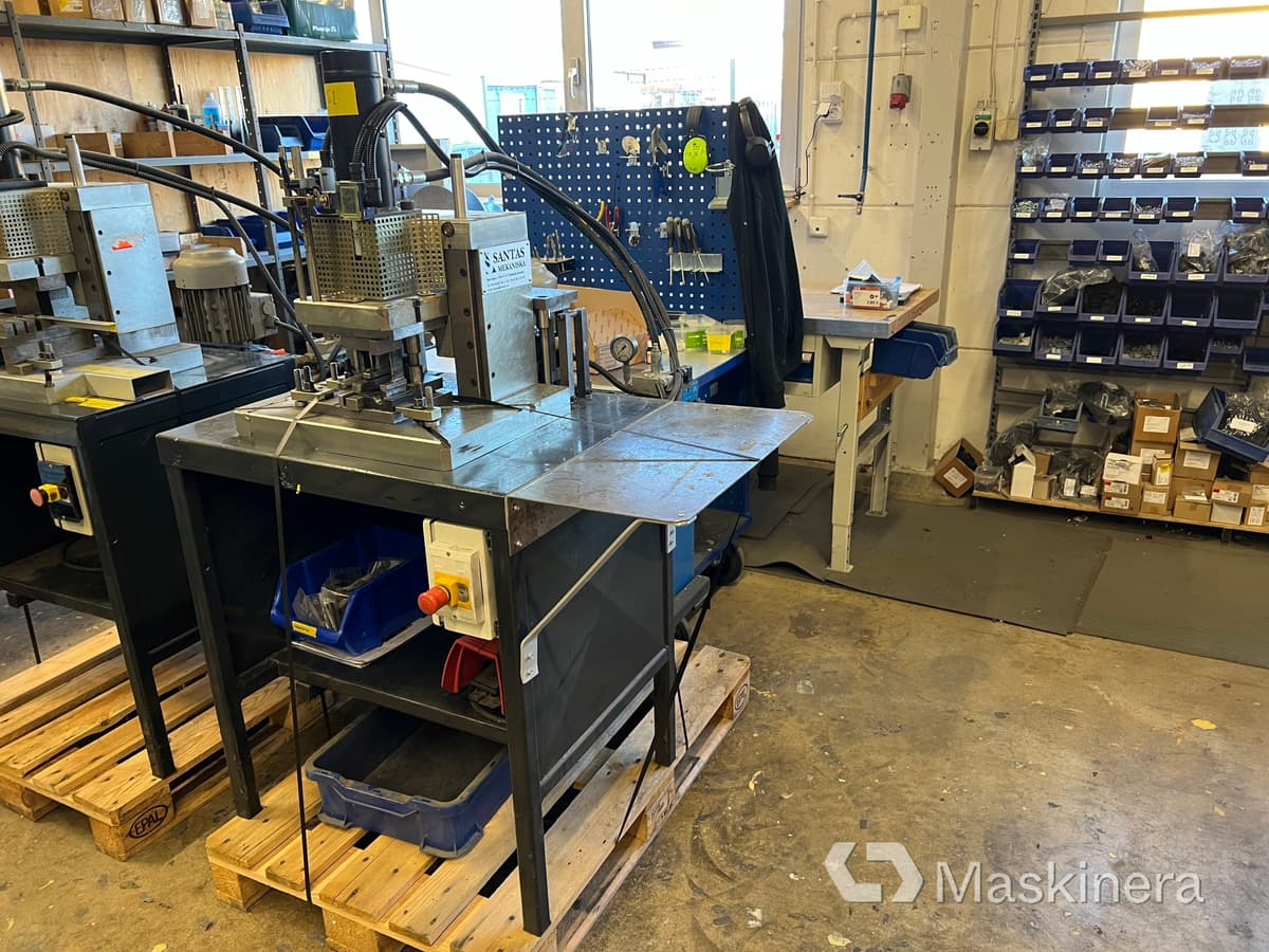 Hydraulisk press Santas Mekaniska DS88 - Apkant preša: slika Hydraulisk press Santas Mekaniska DS88 - Apkant preša Hydraulisk press Santas Mekaniska DS88 - Apkant preša: slika Hydraulisk press Santas Mekaniska DS88 - Apkant preša