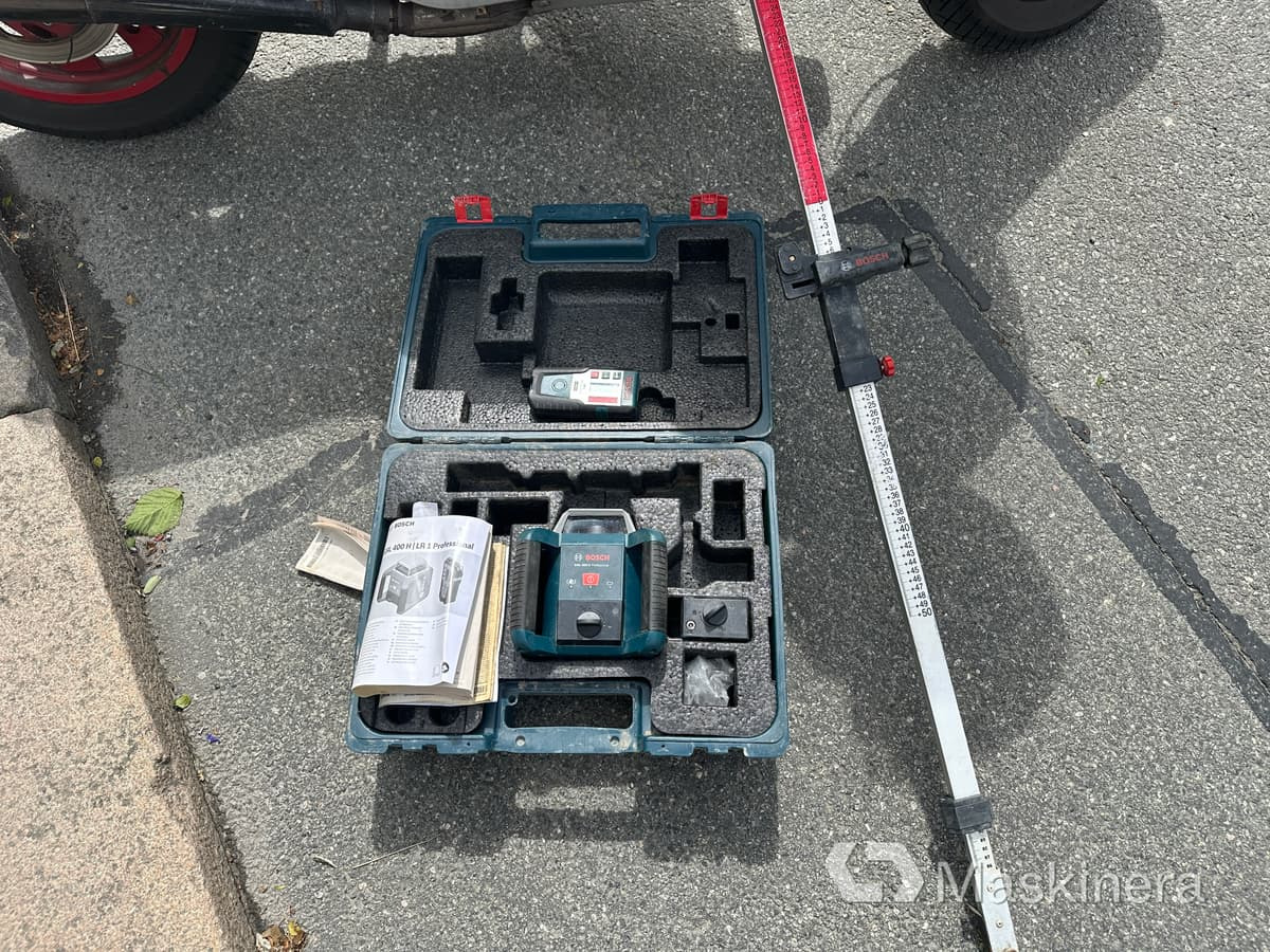 Rotationslaser Bosch GRL 400 H Professional med stativ - Građevinska oprema: slika Rotationslaser Bosch GRL 400 H Professional med stativ - Građevinska oprema Rotationslaser Bosch GRL 400 H Professional med stativ - Građevinska oprema: slika Rotationslaser Bosch GRL 400 H Professional med stativ - Građevinska oprema