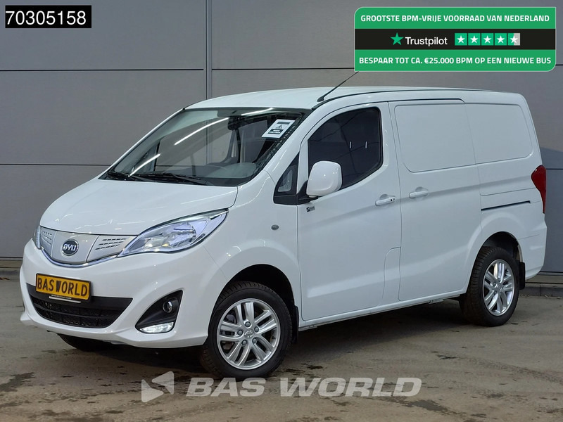 BYD ETP3 Elektrisch 45kWh WLTP 238km 2x Schuifdeur Airco Camera Parkeersensoren Leder Stoelverwarming Airco - Mali kombi, Električno dostavno vozilo: slika BYD ETP3 Elektrisch 45kWh WLTP 238km 2x Schuifdeur Airco Camera Parkeersensoren Leder Stoelverwarming Airco - Mali kombi, Električno dostavno vozilo BYD ETP3 Elektrisch 45kWh WLTP 238km 2x Schuifdeur Airco Camera Parkeersensoren Leder Stoelverwarming Airco - Mali kombi, Električno dostavno vozilo: slika BYD ETP3 Elektrisch 45kWh WLTP 238km 2x Schuifdeur Airco Camera Parkeersensoren Leder Stoelverwarming Airco - Mali kombi, Električno dostavno vozilo