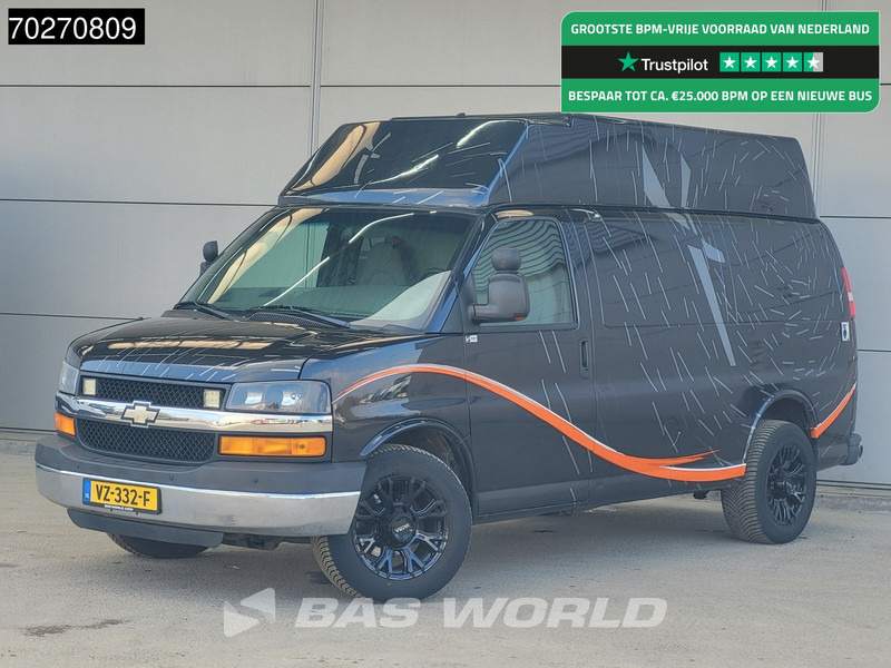 Chevrolet Chevy Van 6.0L V8 MARGE LPG Chevy Van Camper Basis APK 10-2025 GMC Savana 230V aansluiting Airco Camera Cruise 8m3 Airco Trekhaak Cruise c - Mali kombi: slika Chevrolet Chevy Van 6.0L V8 MARGE LPG Chevy Van Camper Basis APK 10-2025 GMC Savana 230V aansluiting Airco Camera Cruise 8m3 Airco Trekhaak Cruise c - Mali kombi Chevrolet Chevy Van 6.0L V8 MARGE LPG Chevy Van Camper Basis APK 10-2025 GMC Savana 230V aansluiting Airco Camera Cruise 8m3 Airco Trekhaak Cruise c - Mali kombi: slika Chevrolet Chevy Van 6.0L V8 MARGE LPG Chevy Van Camper Basis APK 10-2025 GMC Savana 230V aansluiting Airco Camera Cruise 8m3 Airco Trekhaak Cruise c - Mali kombi