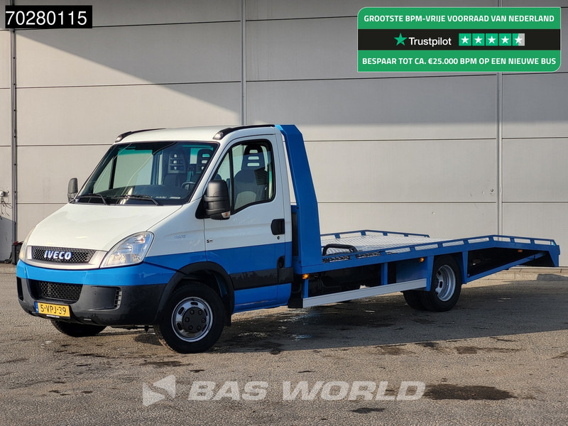 Dostavno vozilo Iveco Daily 40C17 3.0L Autotransporter Luchtvering 3,5t Trekhaak Airco Oprijwagen Cartransporter Airco Trekhaak: slika Dostavno vozilo Iveco Daily 40C17 3.0L Autotransporter Luchtvering 3,5t Trekhaak Airco Oprijwagen Cartransporter Airco Trekhaak