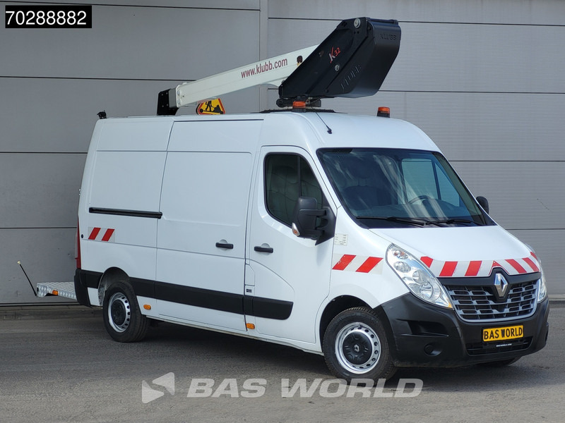 Dostavno vozilo Renault Master 130pk Hoogwerker 11m Werkhoogte Trekhaak Airco Cruise Camera Euro6 Nacelle Arbeitsbühne 1Personen Airco Trekhaak Cruise control: slika Dostavno vozilo Renault Master 130pk Hoogwerker 11m Werkhoogte Trekhaak Airco Cruise Camera Euro6 Nacelle Arbeitsbühne 1Personen Airco Trekhaak Cruise control