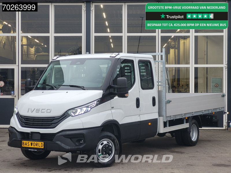 Iveco Daily 35C18 3.0 180PK Nwe model 2025 NL Open laadbak Dubbel Cabine Navi Camera Cruise LED 3,5T Trekvermogen Pritsche Pickup 3m3 Airco - Dostavno vozilo s ravnom platformom: slika Iveco Daily 35C18 3.0 180PK Nwe model 2025 NL Open laadbak Dubbel Cabine Navi Camera Cruise LED 3,5T Trekvermogen Pritsche Pickup 3m3 Airco - Dostavno vozilo s ravnom platformom Iveco Daily 35C18 3.0 180PK Nwe model 2025 NL Open laadbak Dubbel Cabine Navi Camera Cruise LED 3,5T Trekvermogen Pritsche Pickup 3m3 Airco - Dostavno vozilo s ravnom platformom: slika Iveco Daily 35C18 3.0 180PK Nwe model 2025 NL Open laadbak Dubbel Cabine Navi Camera Cruise LED 3,5T Trekvermogen Pritsche Pickup 3m3 Airco - Dostavno vozilo s ravnom platformom