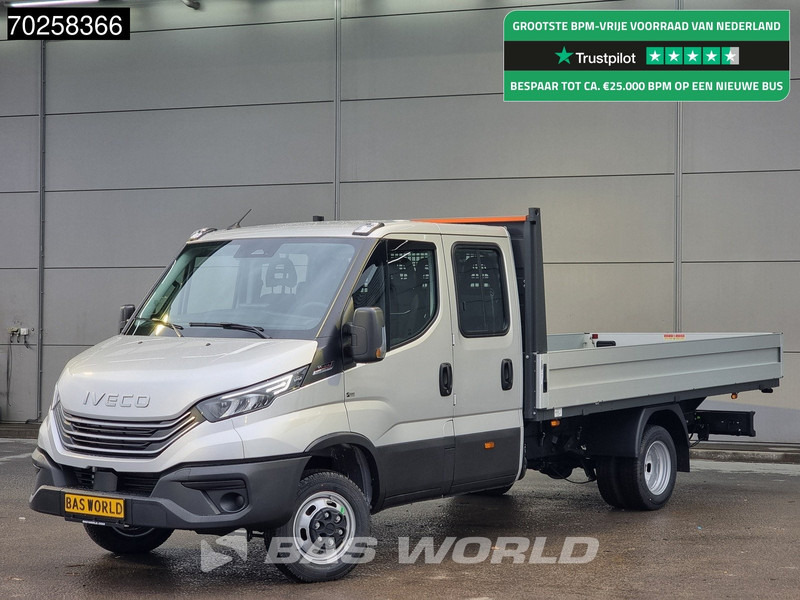 Iveco Daily 35C21 3.0L Automaat 210PK 2025-Model Open laadbak Dubbel Cabine Dubbellucht CarPlay ACC LED 3,5T Trekvermogen Euro6 Pritsche Pic - Dostavno vozilo s ravnom platformom: slika Iveco Daily 35C21 3.0L Automaat 210PK 2025-Model Open laadbak Dubbel Cabine Dubbellucht CarPlay ACC LED 3,5T Trekvermogen Euro6 Pritsche Pic - Dostavno vozilo s ravnom platformom Iveco Daily 35C21 3.0L Automaat 210PK 2025-Model Open laadbak Dubbel Cabine Dubbellucht CarPlay ACC LED 3,5T Trekvermogen Euro6 Pritsche Pic - Dostavno vozilo s ravnom platformom: slika Iveco Daily 35C21 3.0L Automaat 210PK 2025-Model Open laadbak Dubbel Cabine Dubbellucht CarPlay ACC LED 3,5T Trekvermogen Euro6 Pritsche Pic - Dostavno vozilo s ravnom platformom