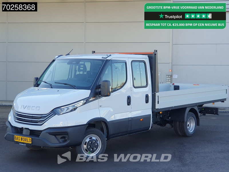 Iveco Daily 35C21 3.0L Automaat 210PK 2025-Model Open laadbak Dubbel Cabine Dubbellucht CarPlay ACC LED 3,5T Trekvermogen Euro6 Pritsche Pic - Dostavno vozilo s ravnom platformom: slika Iveco Daily 35C21 3.0L Automaat 210PK 2025-Model Open laadbak Dubbel Cabine Dubbellucht CarPlay ACC LED 3,5T Trekvermogen Euro6 Pritsche Pic - Dostavno vozilo s ravnom platformom Iveco Daily 35C21 3.0L Automaat 210PK 2025-Model Open laadbak Dubbel Cabine Dubbellucht CarPlay ACC LED 3,5T Trekvermogen Euro6 Pritsche Pic - Dostavno vozilo s ravnom platformom: slika Iveco Daily 35C21 3.0L Automaat 210PK 2025-Model Open laadbak Dubbel Cabine Dubbellucht CarPlay ACC LED 3,5T Trekvermogen Euro6 Pritsche Pic - Dostavno vozilo s ravnom platformom