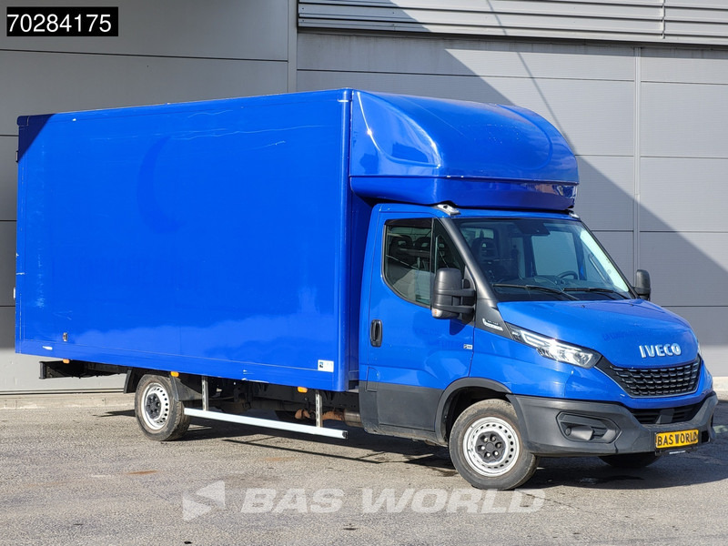 Dostavno vozilo sa zatvorenim sandukom Iveco Daily 35S14 Automaat Bakwagen Achterdeuren 488cm lang! Airco Cruise Euro6 Meubelbak Koffer 23m3 Airco Cruise control: slika Dostavno vozilo sa zatvorenim sandukom Iveco Daily 35S14 Automaat Bakwagen Achterdeuren 488cm lang! Airco Cruise Euro6 Meubelbak Koffer 23m3 Airco Cruise control