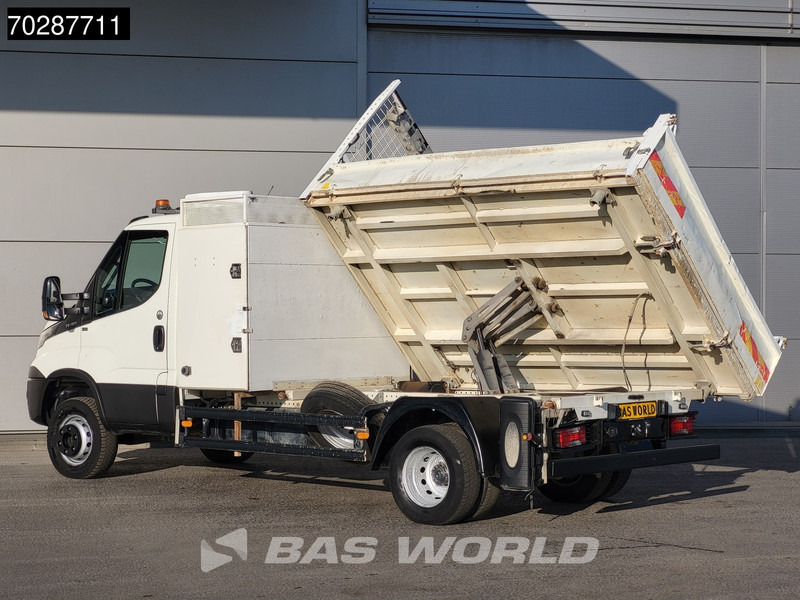 Mali kamion kiper Iveco Daily 70C18 3.0L Driezijdige Kipper 500KG Kraan Kraanwagen Open Laadbak 3,5t Trekhaak Airco Cruise Euro6 Kraan Crane Kranwagen Kipper: slika Mali kamion kiper Iveco Daily 70C18 3.0L Driezijdige Kipper 500KG Kraan Kraanwagen Open Laadbak 3,5t Trekhaak Airco Cruise Euro6 Kraan Crane Kranwagen Kipper