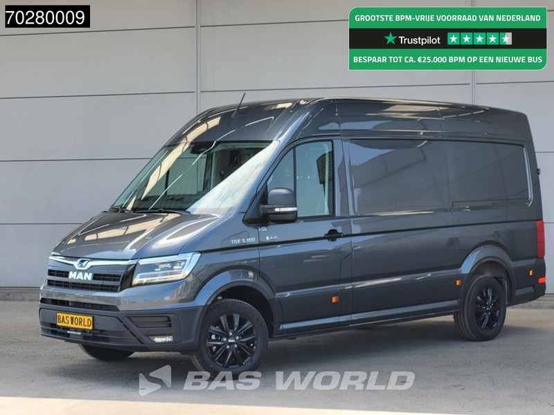 MAN TGE 3.180 4x4 Automaat 2025 Facelift L3H3 LED ACC Navi Airco Cruise Camera Parkeersensoren L2H2 Allrad 4WD 12m3 Airco - Furgon: slika MAN TGE 3.180 4x4 Automaat 2025 Facelift L3H3 LED ACC Navi Airco Cruise Camera Parkeersensoren L2H2 Allrad 4WD 12m3 Airco - Furgon MAN TGE 3.180 4x4 Automaat 2025 Facelift L3H3 LED ACC Navi Airco Cruise Camera Parkeersensoren L2H2 Allrad 4WD 12m3 Airco - Furgon: slika MAN TGE 3.180 4x4 Automaat 2025 Facelift L3H3 LED ACC Navi Airco Cruise Camera Parkeersensoren L2H2 Allrad 4WD 12m3 Airco - Furgon