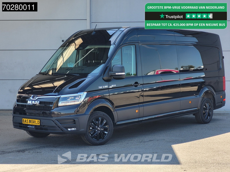 MAN TGE 3.180 4x4 Automaat 2025 Facelift L4H3 LED ACC Navi Airco Cruise Camera Parkeersensoren L3H2 Allrad 4WD 15m3 Airco - Furgon: slika MAN TGE 3.180 4x4 Automaat 2025 Facelift L4H3 LED ACC Navi Airco Cruise Camera Parkeersensoren L3H2 Allrad 4WD 15m3 Airco - Furgon MAN TGE 3.180 4x4 Automaat 2025 Facelift L4H3 LED ACC Navi Airco Cruise Camera Parkeersensoren L3H2 Allrad 4WD 15m3 Airco - Furgon: slika MAN TGE 3.180 4x4 Automaat 2025 Facelift L4H3 LED ACC Navi Airco Cruise Camera Parkeersensoren L3H2 Allrad 4WD 15m3 Airco - Furgon