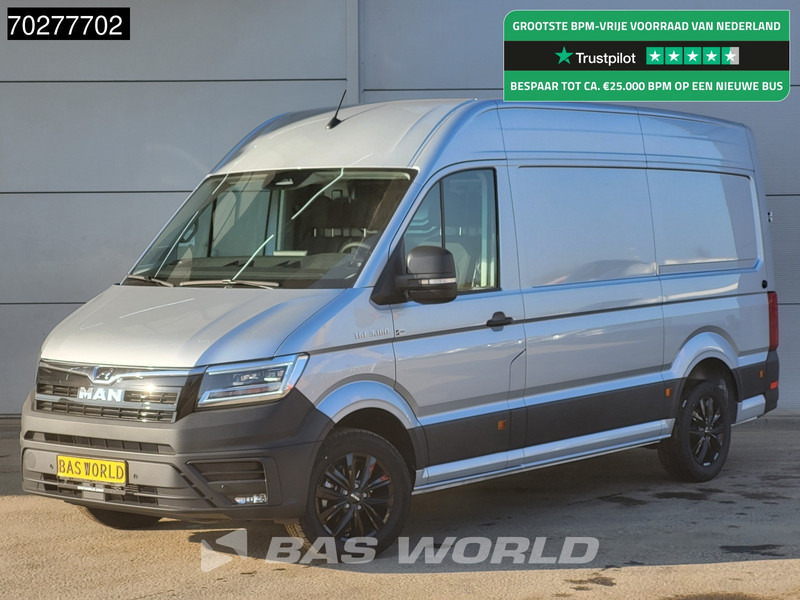 MAN TGE 3.180 Automaat 180PK L3H3 LED Airco Cruise Trekhaak Camera Parkeersensoren L2H2 11m3 Airco Trekhaak - Furgon: slika MAN TGE 3.180 Automaat 180PK L3H3 LED Airco Cruise Trekhaak Camera Parkeersensoren L2H2 11m3 Airco Trekhaak - Furgon MAN TGE 3.180 Automaat 180PK L3H3 LED Airco Cruise Trekhaak Camera Parkeersensoren L2H2 11m3 Airco Trekhaak - Furgon: slika MAN TGE 3.180 Automaat 180PK L3H3 LED Airco Cruise Trekhaak Camera Parkeersensoren L2H2 11m3 Airco Trekhaak - Furgon