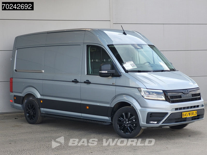 MAN TGE 3.180 Automaat 2025 Black Edition Model Facelift L3H3 Navi CarPlay Camera L2H2 11m3 Airco Cruise control - Furgon: slika MAN TGE 3.180 Automaat 2025 Black Edition Model Facelift L3H3 Navi CarPlay Camera L2H2 11m3 Airco Cruise control - Furgon MAN TGE 3.180 Automaat 2025 Black Edition Model Facelift L3H3 Navi CarPlay Camera L2H2 11m3 Airco Cruise control - Furgon: slika MAN TGE 3.180 Automaat 2025 Black Edition Model Facelift L3H3 Navi CarPlay Camera L2H2 11m3 Airco Cruise control - Furgon