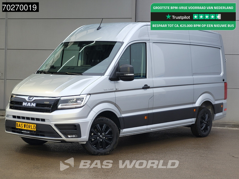 MAN TGE 3.180 Automaat 2025 model Facelift L3H3 ACC Trekhaak L2H2 | 11m3 Airco - Furgon: slika MAN TGE 3.180 Automaat 2025 model Facelift L3H3 ACC Trekhaak L2H2 | 11m3 Airco - Furgon MAN TGE 3.180 Automaat 2025 model Facelift L3H3 ACC Trekhaak L2H2 | 11m3 Airco - Furgon: slika MAN TGE 3.180 Automaat 2025 model Facelift L3H3 ACC Trekhaak L2H2 | 11m3 Airco - Furgon